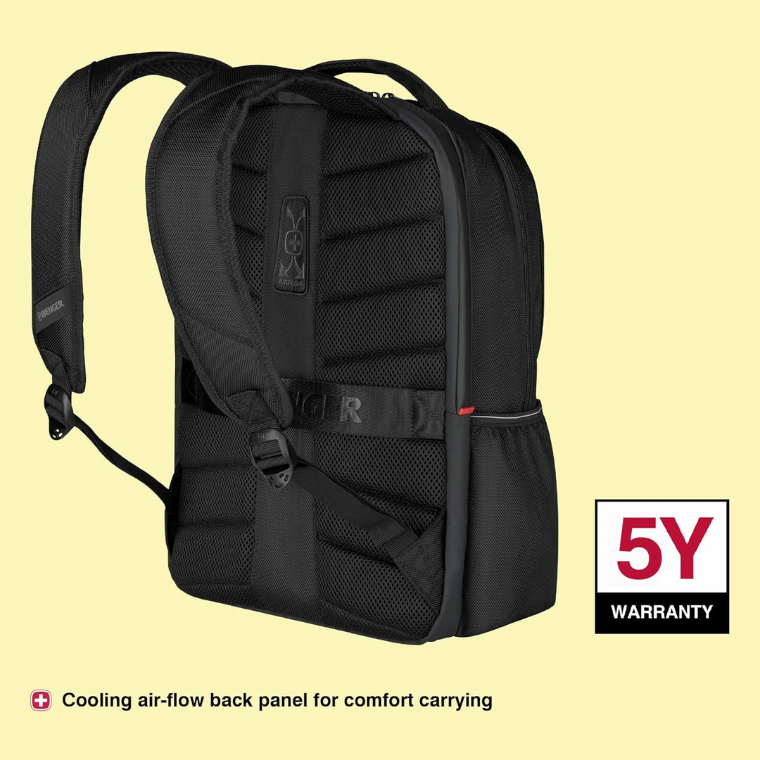WENGER Laptop-Rucksack mit Tabletfach, Notebook, Tablet bis 10 Zoll, Organizer, Damen Herren, Büro B
