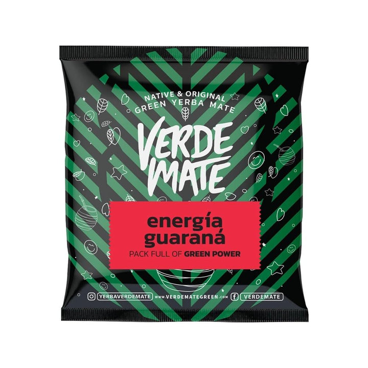 Yerbomos X Set Thermobecher 450ml - Schwarz, Edelstahl - Ideal für Unterwegs - mit Mate Tee Verde Ma
