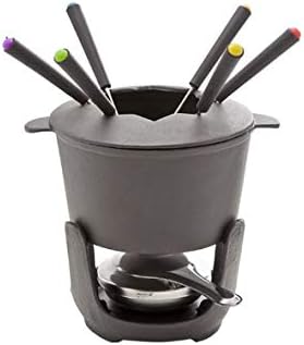 COSY TRENDY 3035150 Fondue-Set 10 teilig für 6 Personen Aluminium