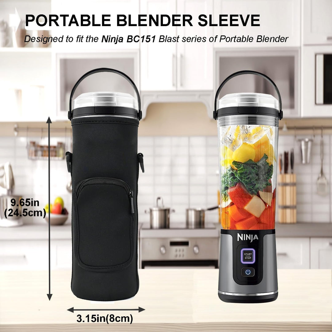 AF-WAN Tragbare Aufbewahrungstasche mit Schultergurt für Ninja BC151NV/BC51NV/BC151BK/BC151CR/BC151E