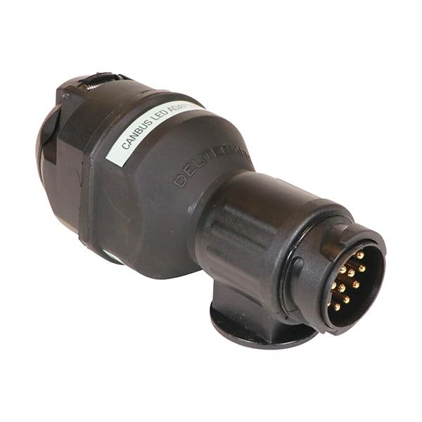 Carpoint Canbus LED Adapter 13>7 Polig, Black