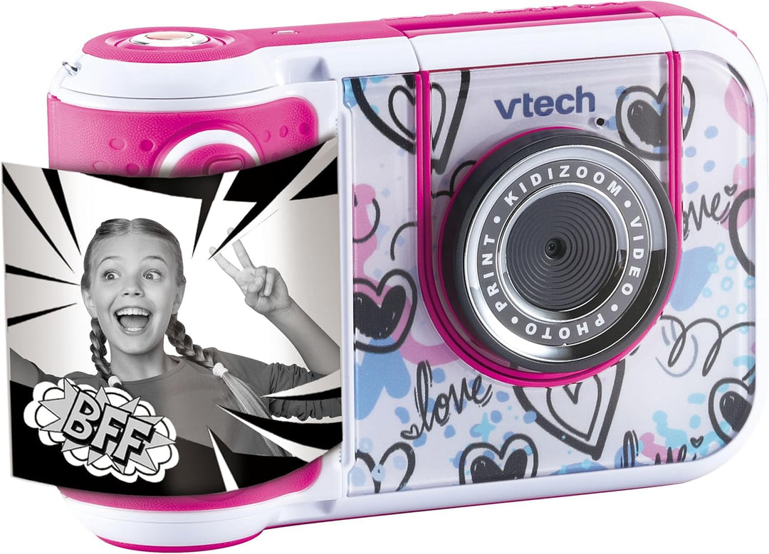 KidiZoom Print Cam Scrapbook Bundle pink - Kreative Kamera, die Bilder direkt ausdrucken kann - Inkl