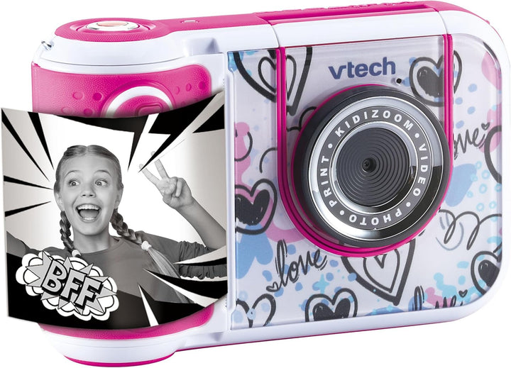 KidiZoom Print Cam Scrapbook Bundle pink - Kreative Kamera, die Bilder direkt ausdrucken kann - Inkl