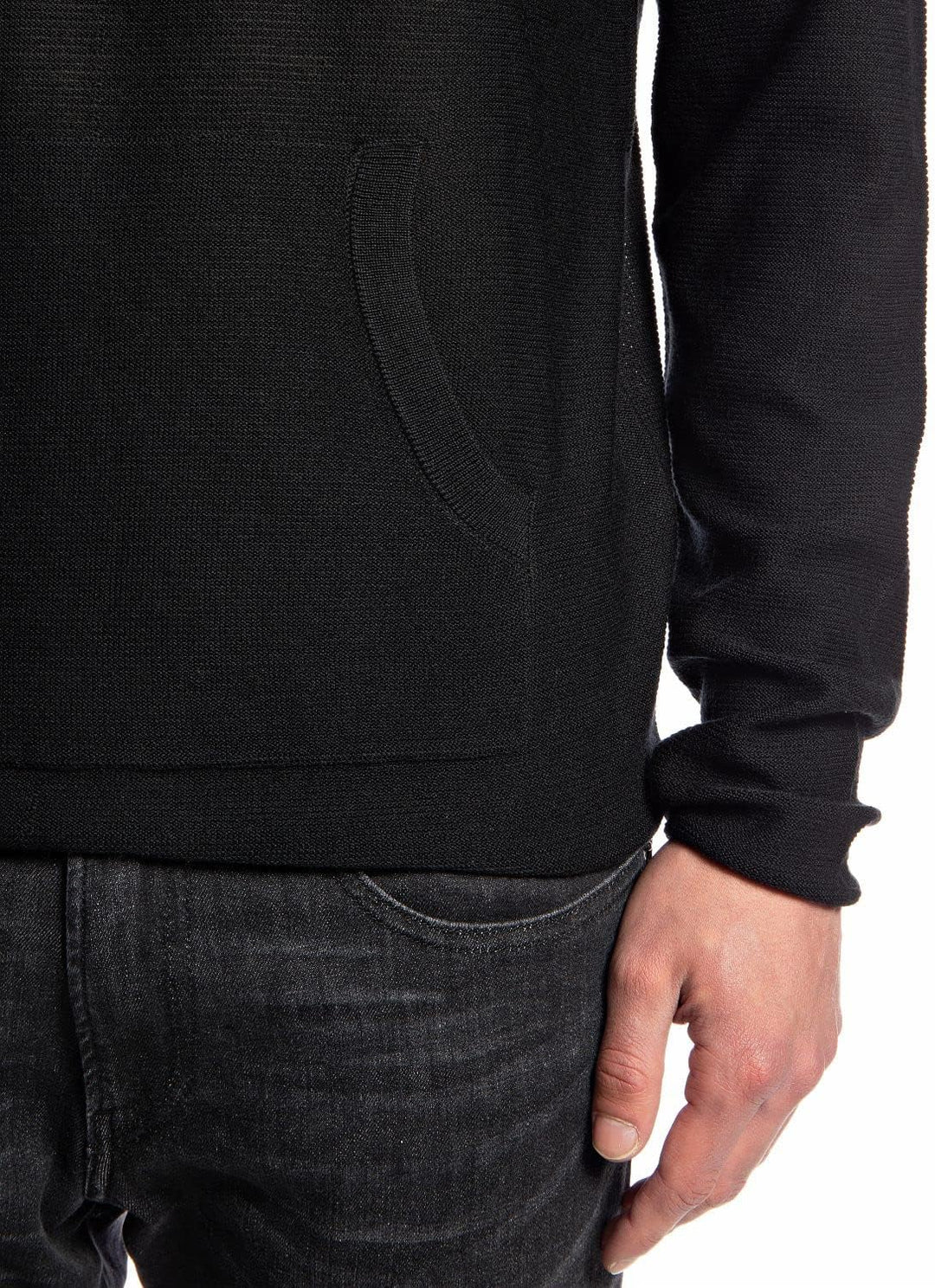 Replay Herren Kapuzenpullover S 098 Black, S 098 Black