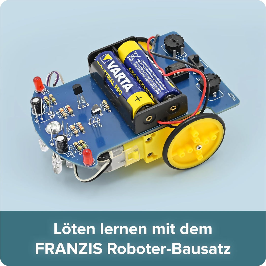 FRANZIS 67189 - Die Roboter-Lötwerkstatt