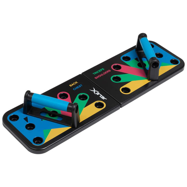 JELEX Tornado Chest Push Up Board Liegestützbrett multifunktional Fitness-Board 64 cm 19 cm inklusiv