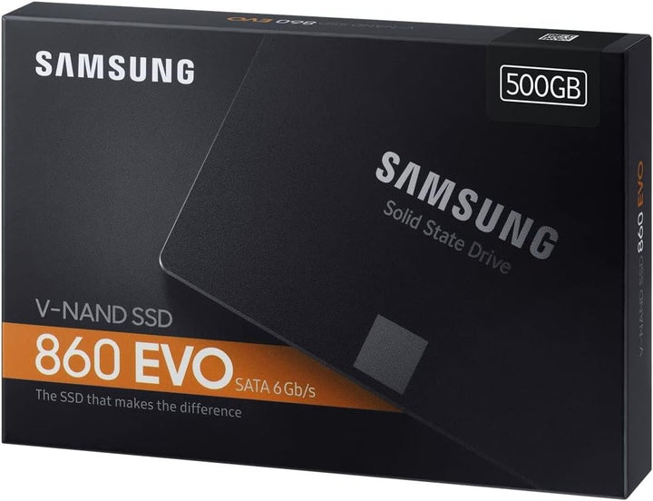 Samsung MZ-76E500B/EU 860 EVO 500 GB SATA 2,5" Interne SSD Schwarz, 500 GB