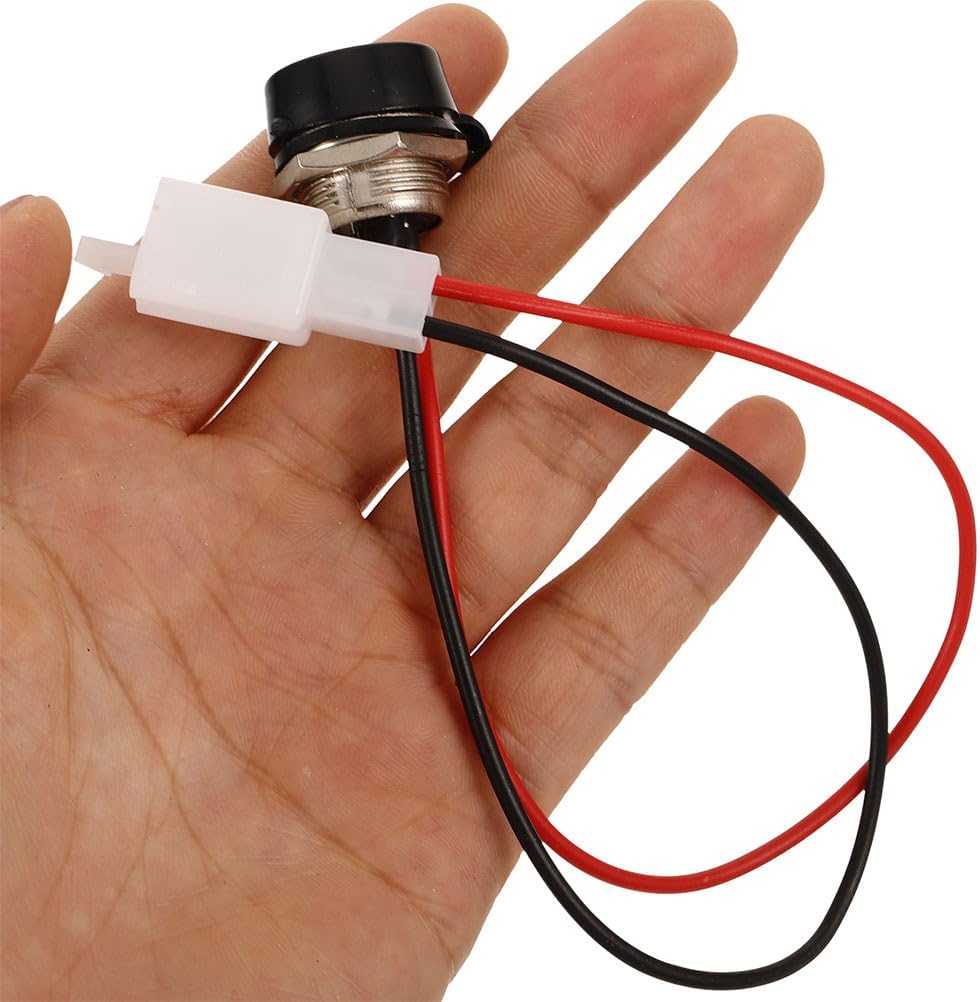 Garneck 4 Stück Zubehör für Elektro-Dreirad, Motorrad-Ladeanschluss für Elektroroller, Erdladung, fü