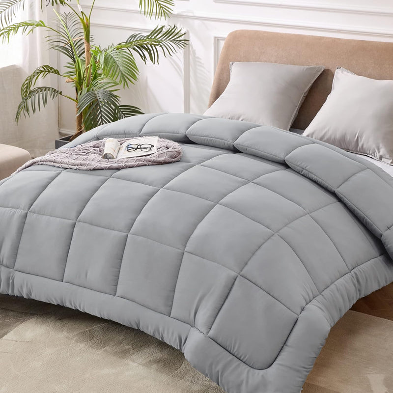 BEDSURE Winterbettdecke 135x200 Warm and Weiche - Bettdecke 135 x 200 Winter 450GSM Füllung, Öko Tex