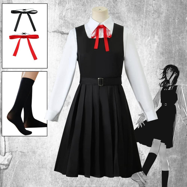 OSIAS Chainsaw Man Anime Cosplay Kostüme Asa Mitaka S, Asa Mitaka S