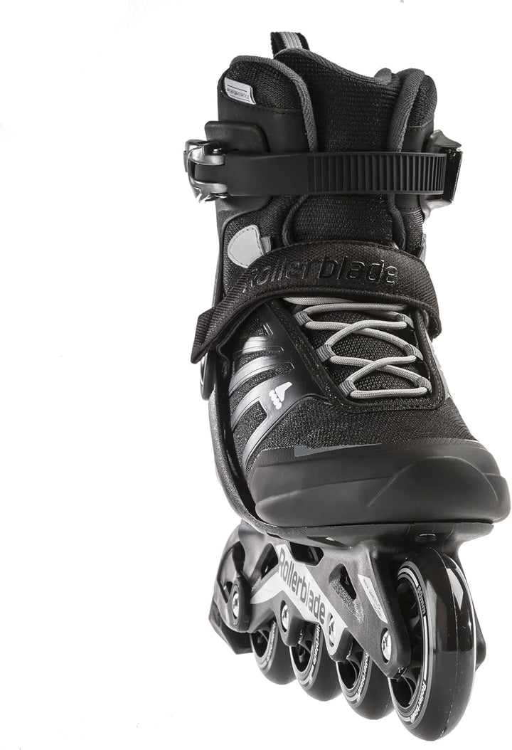 Rollerblade Herren Zetrablade 44.5 black-silver (07958600-816), 44.5 black-silver (07958600-816)