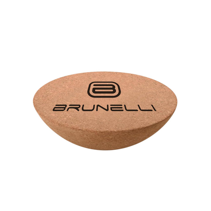Brunelli Balance Board Holz Komplettset - Balanceboard mit Rolle & Halbkugel Gleichgewicht Core Trai