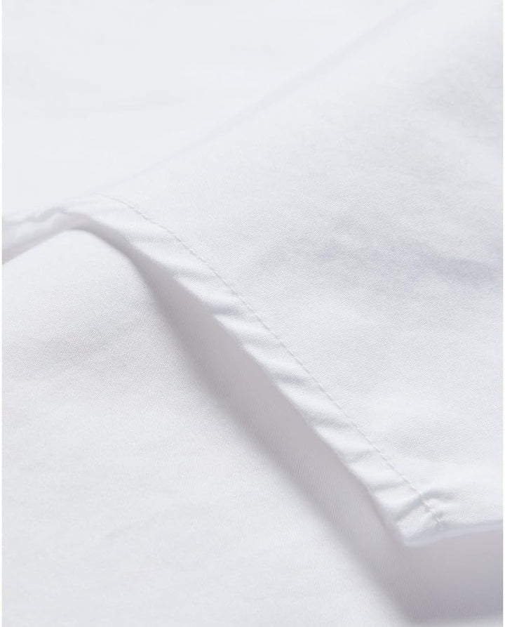 Dockers Herren Signature Stain Def Slim Shirt (1er Pack) L Lucent White, L Lucent White
