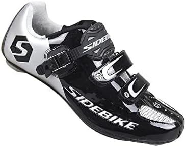 Msport Radfahren Schuhe für Rennrad,Rennradschuhe atmungsaktiv, Fahrradschuhe für Herren/Damen 46 EU