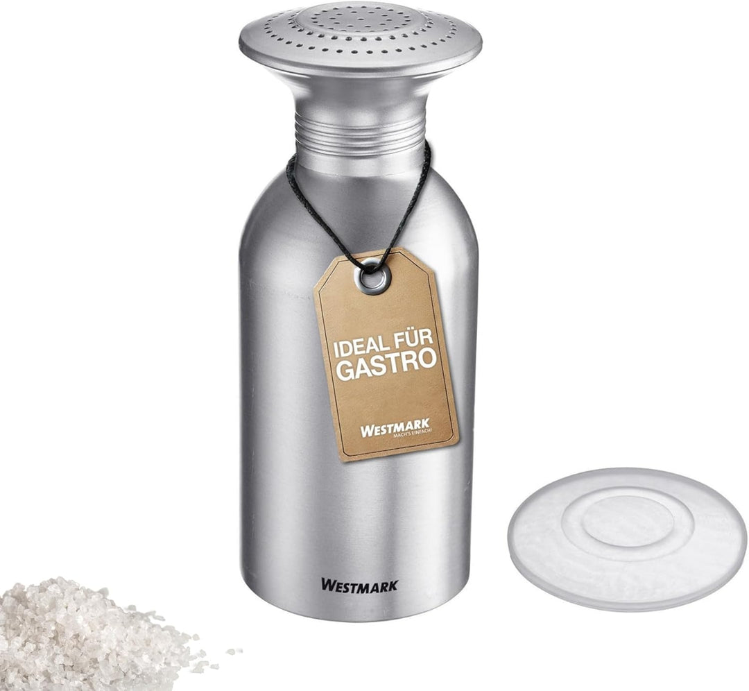 Westmark Gastro-Salzstreuer Omega – praktischer Gewürzstreuer für Gastronomie und Grossküche, auch f