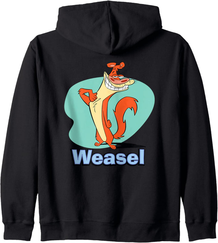 I Am Weasel Weasel Kapuzenjacke