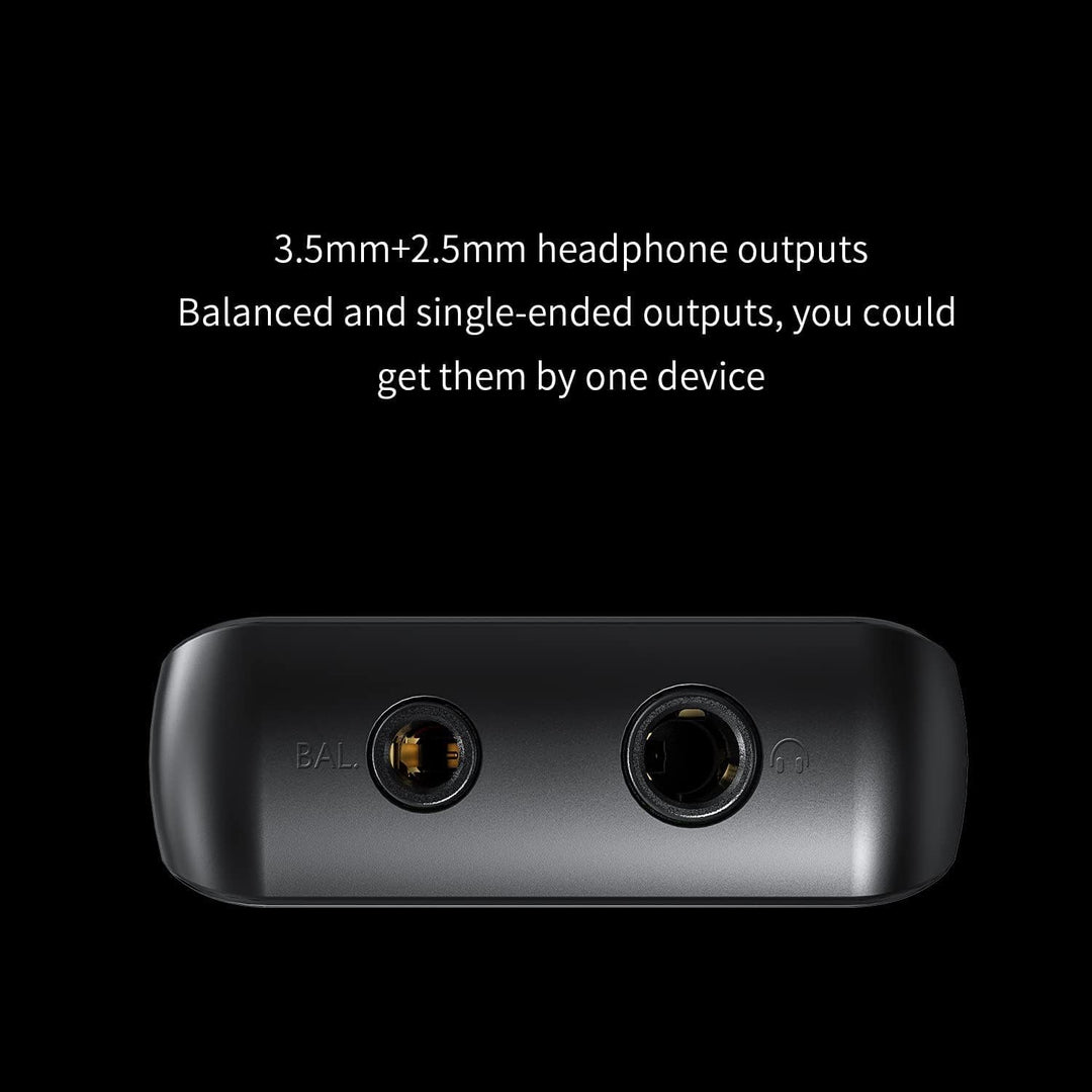 FiiO BTR5 2021 symmetrischer Bluetooth Kopfhörerverstärker unterstützt CVC 8.0,MQA, aptX HD, aptX LL