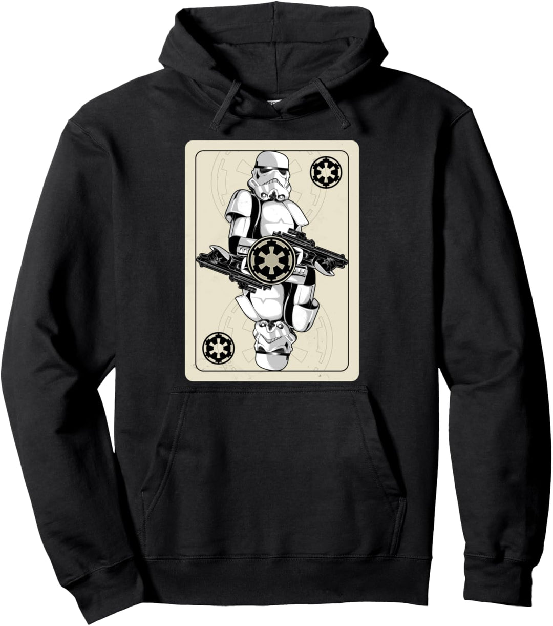 Star Wars Trooper Card Empire Logo Pullover Hoodie
