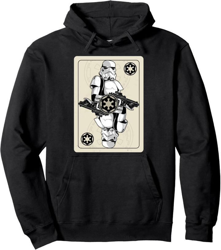 Star Wars Trooper Card Empire Logo Pullover Hoodie
