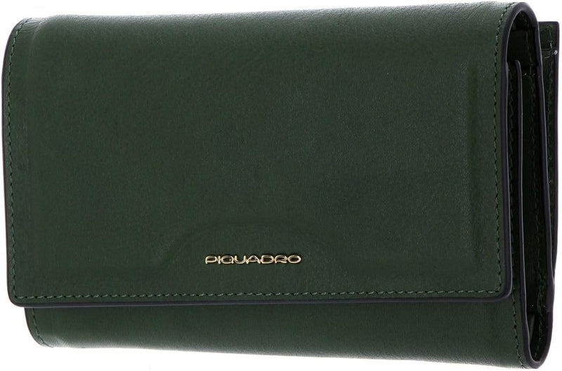 Piquadro Gea Wallet With Flap RFID Verde Foresta