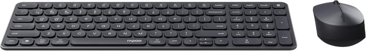 Rapoo 9310M kabelloses Tastatur-Maus Set Wireless Deskset 2400 DPI Sensor bis zu 12 Monate Batteriel