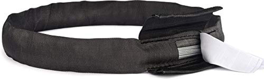 RIGGATEC 400204270 Schwarze Rundschlinge,"Steelflex", Umfang 3 m Traglast von 2 t 1.5m, 1.5m