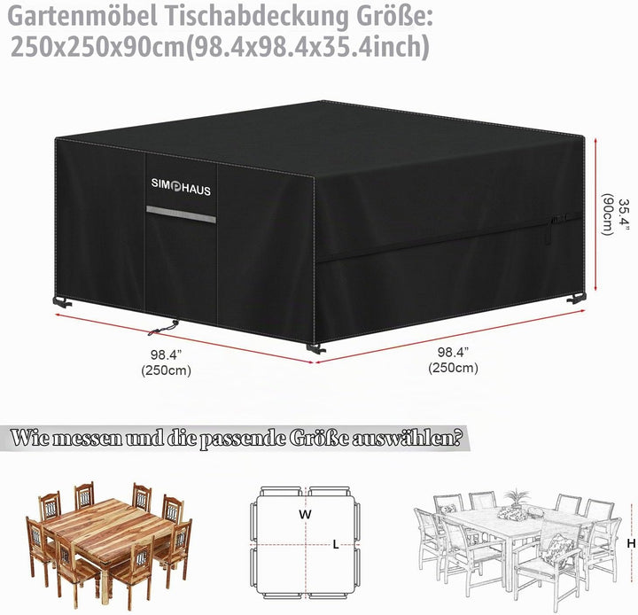 Gartenmöbel Abdeckung Wasserdicht Abdeckplane Gartenmöbel | Schutzhülle Gartenmöbel, Gartenlounge Ab