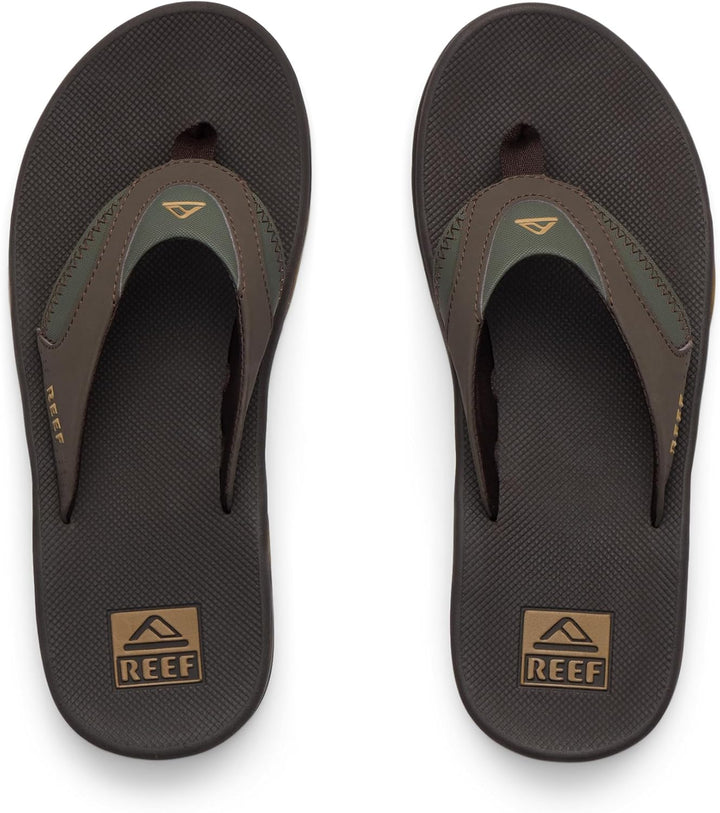 Reef FANNING Herren Zehentrenner Small Braun Brown Gum Bgm, Small Braun Brown Gum Bgm