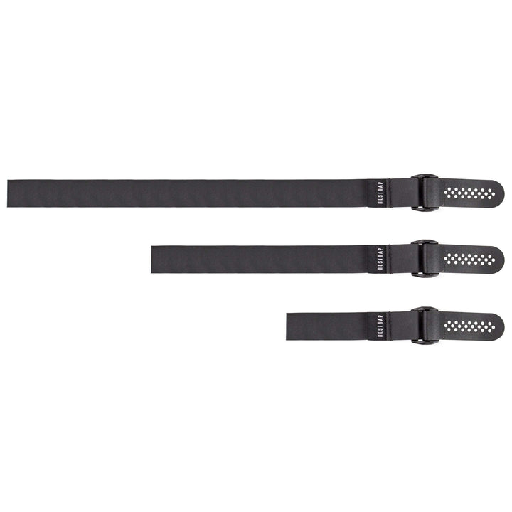 RESTRAP Fast Strap Fahrradgurt für Erwachsene, Unisex, Schwarz, Unisex Schwarz Mixte, Schwarz Mixte