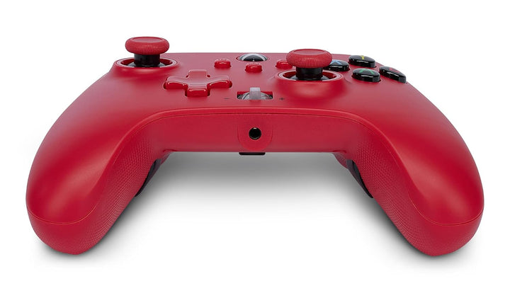 PowerA Verbesserter Kabelgebundener Controller für Xbox Series X|S - Artisan Red, Gamepad, Kabelgebu