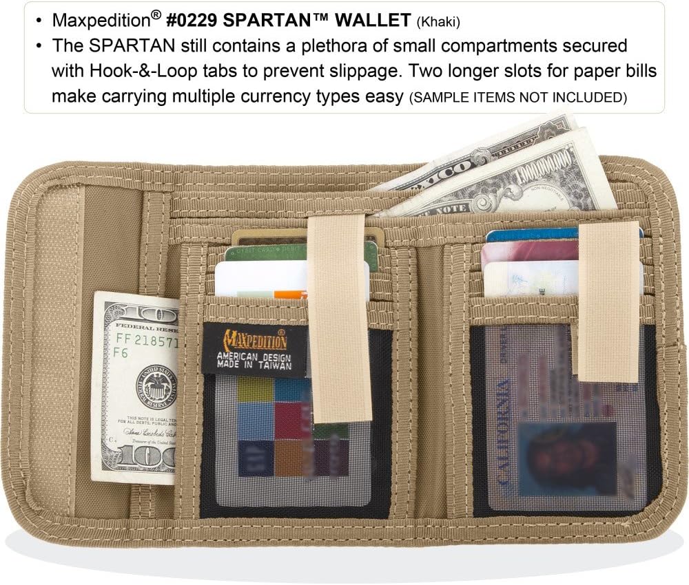 Maxpedition Spartan Wallet Khaki