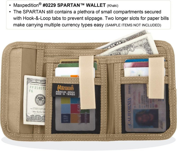 Maxpedition Spartan Wallet Khaki