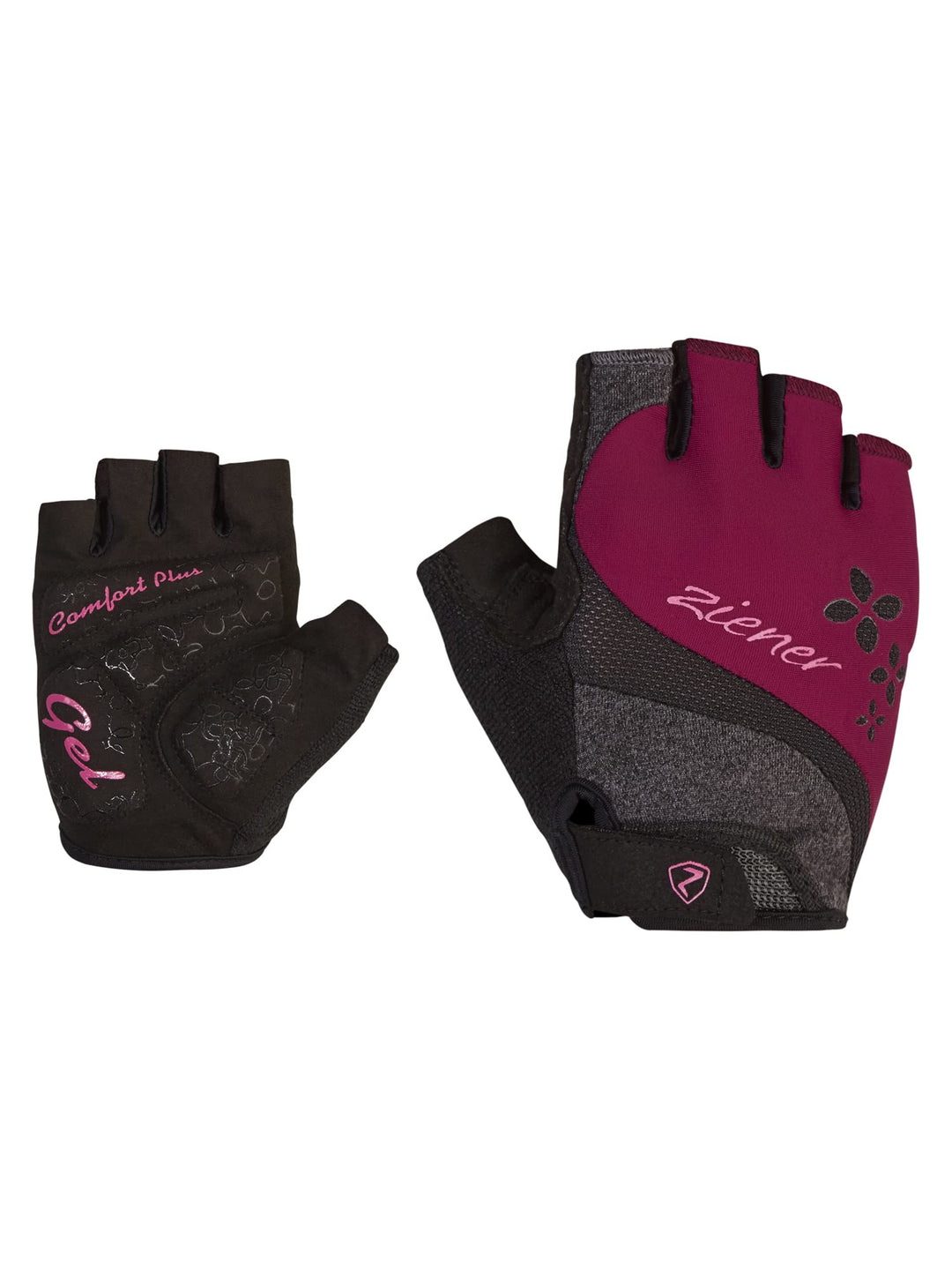 Ziener Damen Creolah Fahrrad-/Mountainbike-/Radsport-Handschuhe | Kurzfinger-atmungsaktiv/dämpfend 6