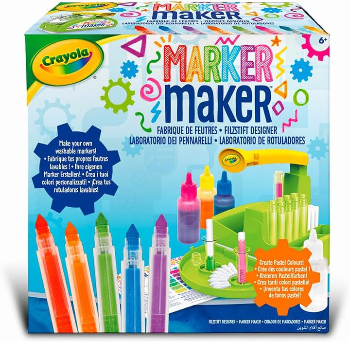CRAYOLA - Labor für Buntstifte, Kreative Aktivität und Geschenk für Kinder, Marker Maker, Internatio