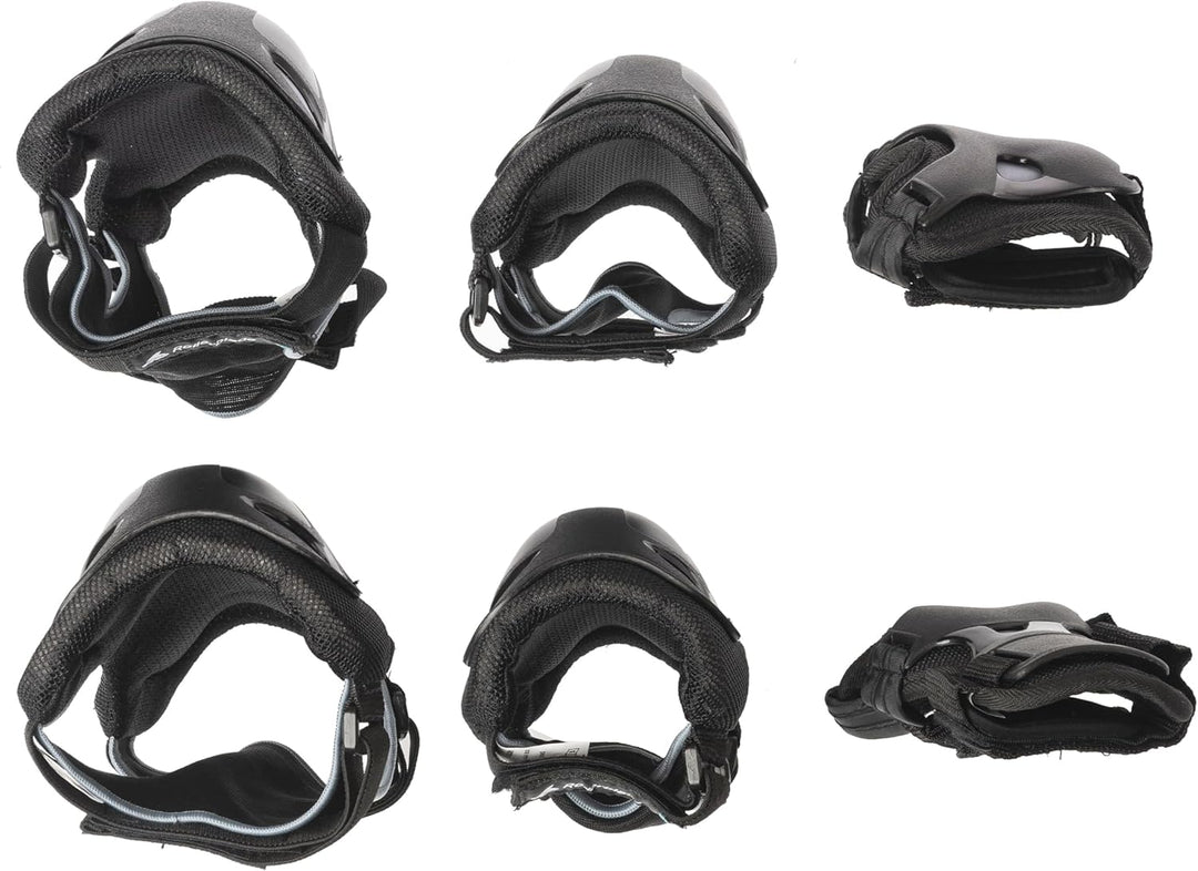 Rollerblade Unisex – Erwachsene Skate Gear 3 Beschützer XL Schwarz, XL Schwarz