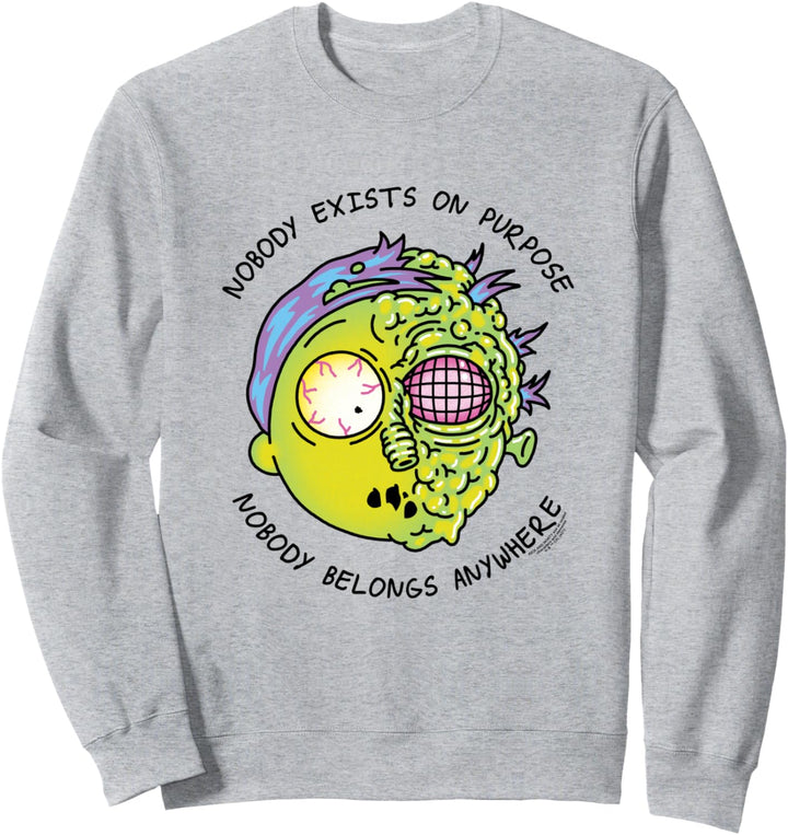 Rick and Morty Nobody Sweatshirt