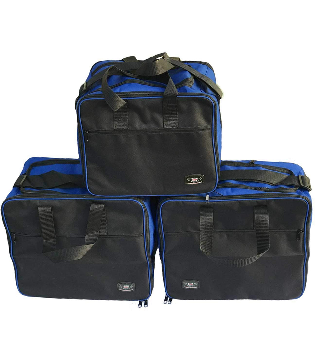 GREAT BIKERS GEAR - Gepäckträgertaschen (3er-Set) Taschen passend für BMW R1200GS Adventure GSA Alum