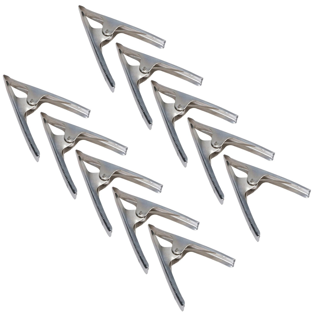 6" Metal Market Stall Clips/Fermoir von Haus-anatomische Pinzetten (Pack 10) Te371