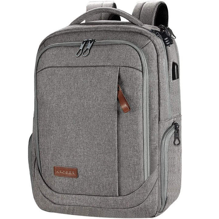 KROSER Laptop Rucksack Schulrucksack 17,3 Zoll Reiserucksack Handgepäck Tagesrucksack Wasserabweisen