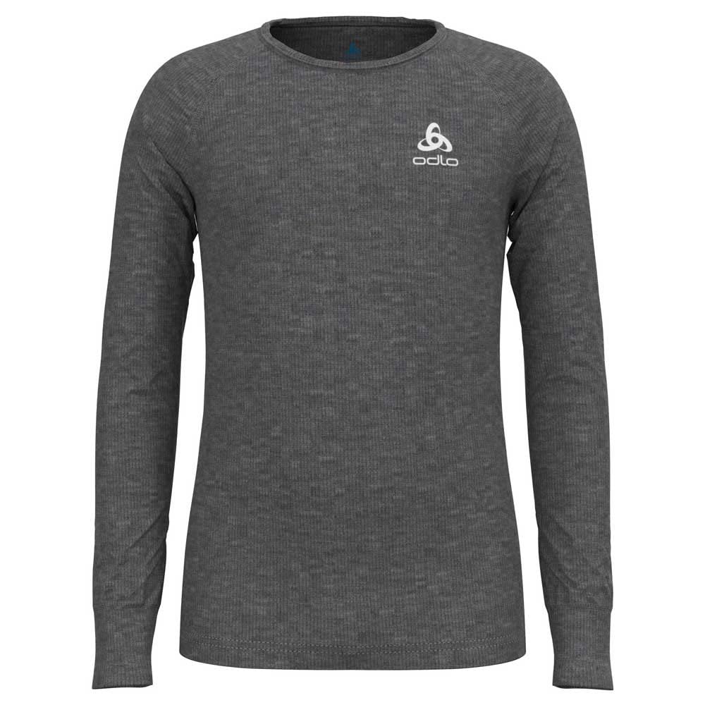 Odlo Damen Berra_542511 Mid Layer mit Reissverschluss (1er Pack) 80 Odlo Steel Grey Melange, 80 Odlo