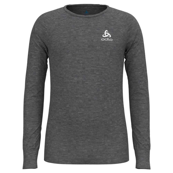 Odlo Damen Berra_542511 Mid Layer mit Reissverschluss (1er Pack) 80 Odlo Steel Grey Melange, 80 Odlo