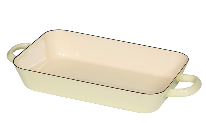Riess, 0045-006, Bratpfanne 29/18, CLASSIC - BUNT/PASTELL, Farbe Gelb, Masse 29 x 18 cm, Höhe 5.2 cm