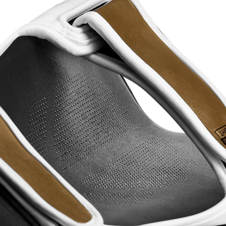 Hayabusa T3 Schienbeinschoner für Muay Thai und Kickboxen S Weiss/Gold, S Weiss/Gold