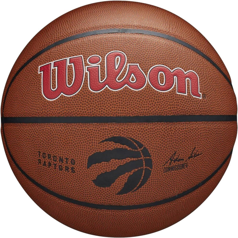 Wilson Unisex-Adult NBA Team Composite Basketball 7 Toronto Raptors, 7 Toronto Raptors