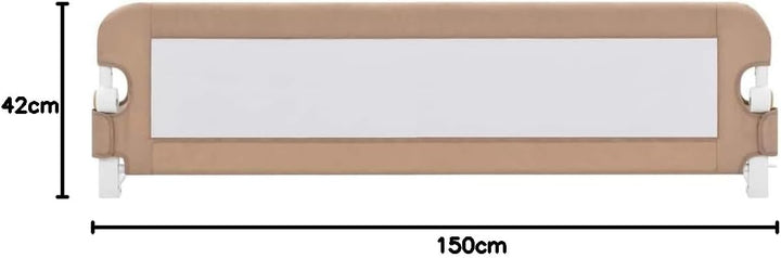 vidaXL Bettschutzgitter Bettgitter Kinderbettgitter Babybettgitter Rausfallschutz Kinder Baby Kleink