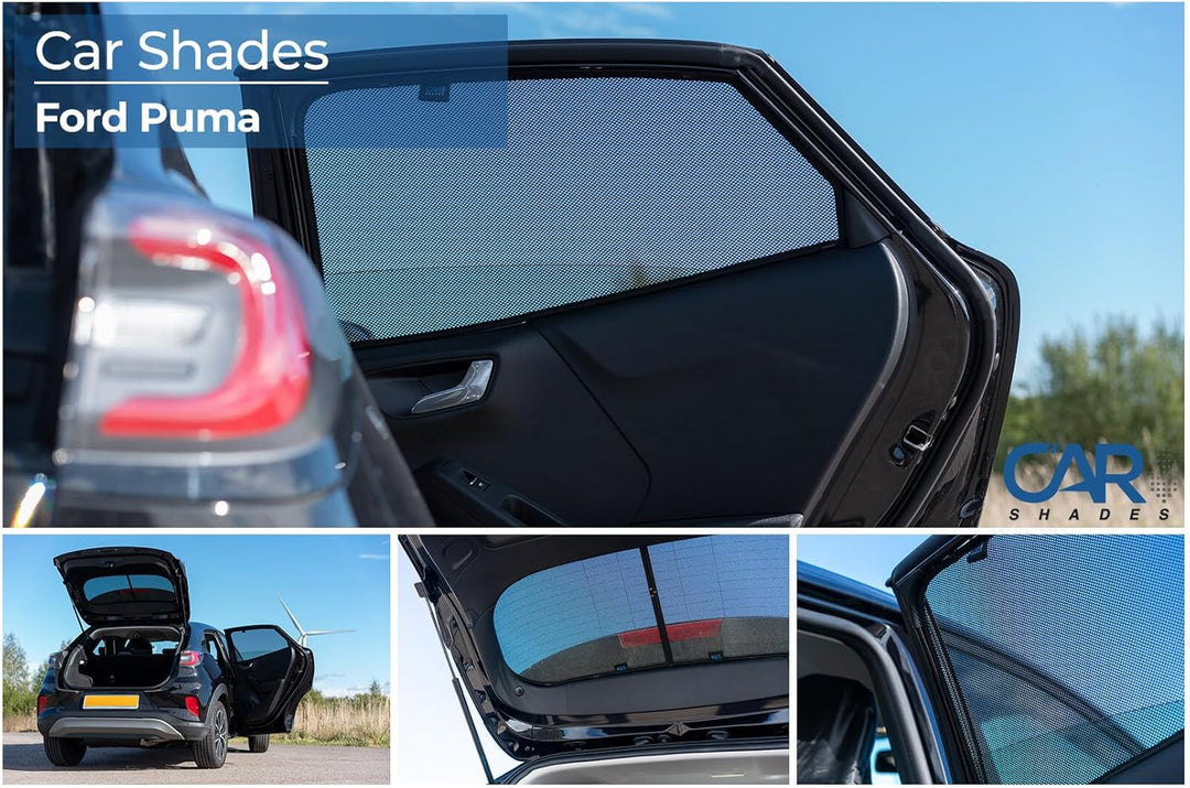 Satz Car Shades kompatibel mit Ford Puma 2019- (6-teilig)