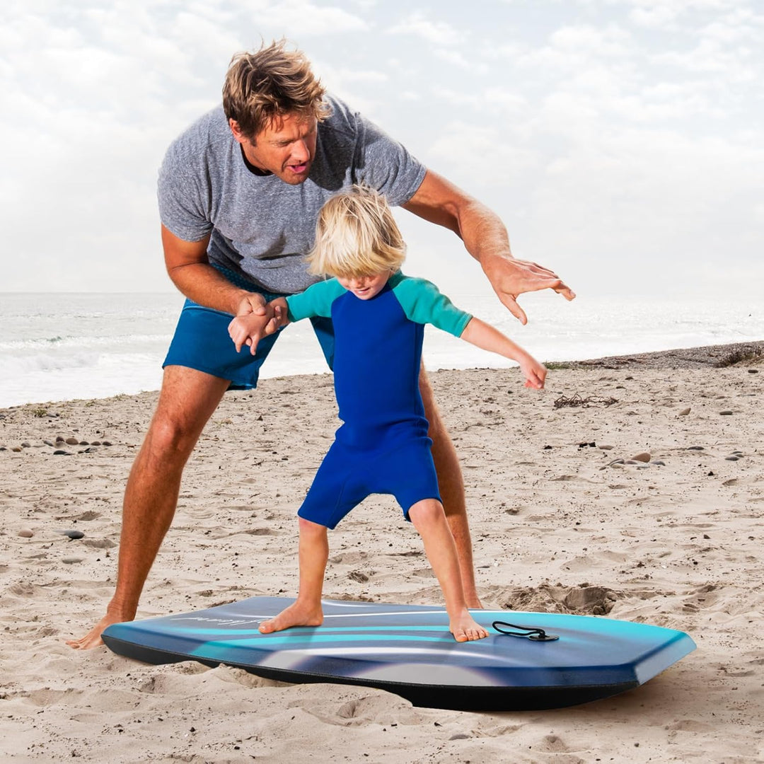 GOPLUS Bodyboard, Schwimmbrett Schwimmboard leicht tragbar für Strand, Meer, Surfboard, Sup-Board mi