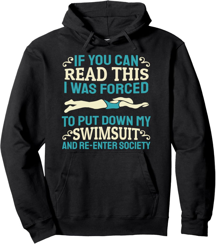 Schwimmen Schwimmsport Wassersport - Schwimmer Pullover Hoodie