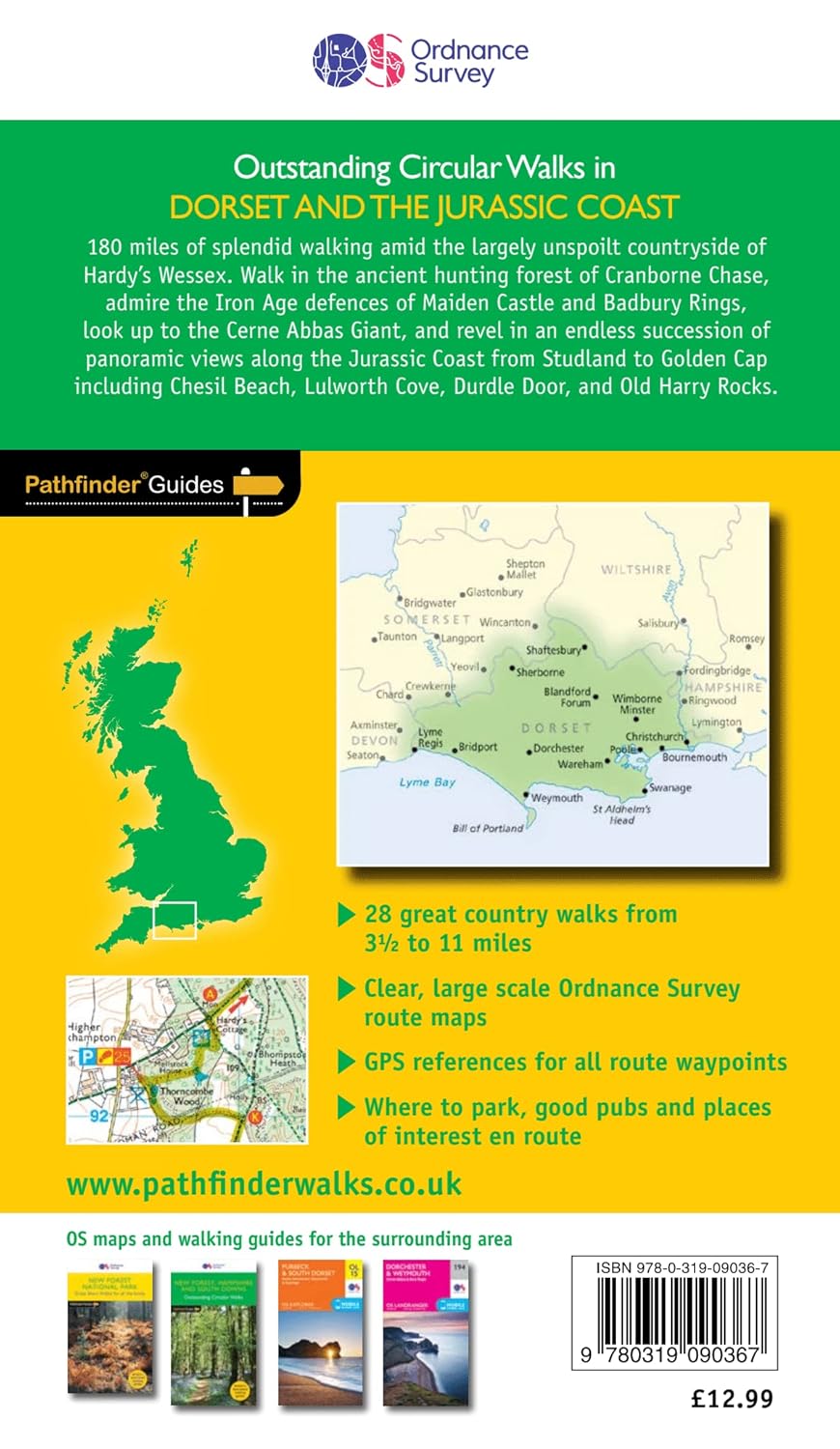 Dorset Outstanding Circular Walks (Pathfinder Guides), Taschenbuch