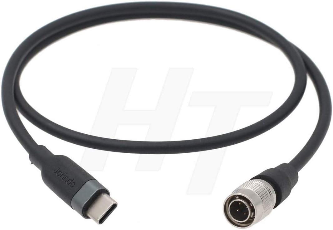 HangTon PD Power Bank 12V USB C auf Hirose 4 Pin Stromkabel für Zoom F4 F8 F8N Audio Recorder 60cm